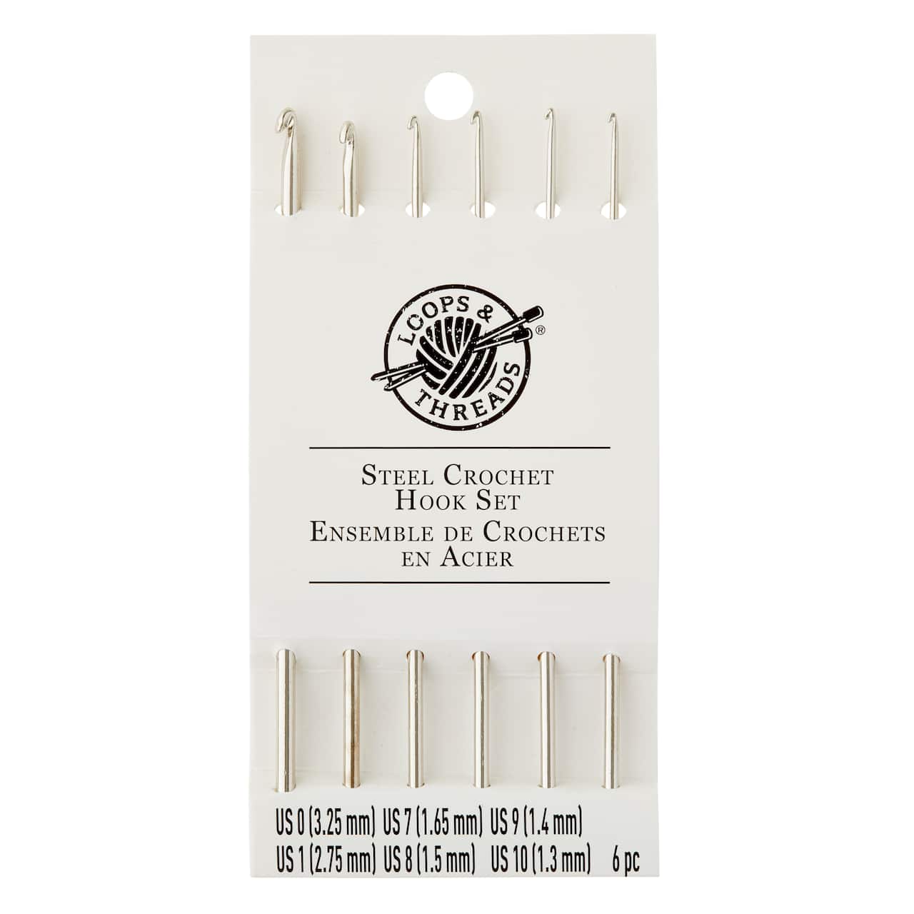 Steel Crochet Hook Set by Loops & Threads®
